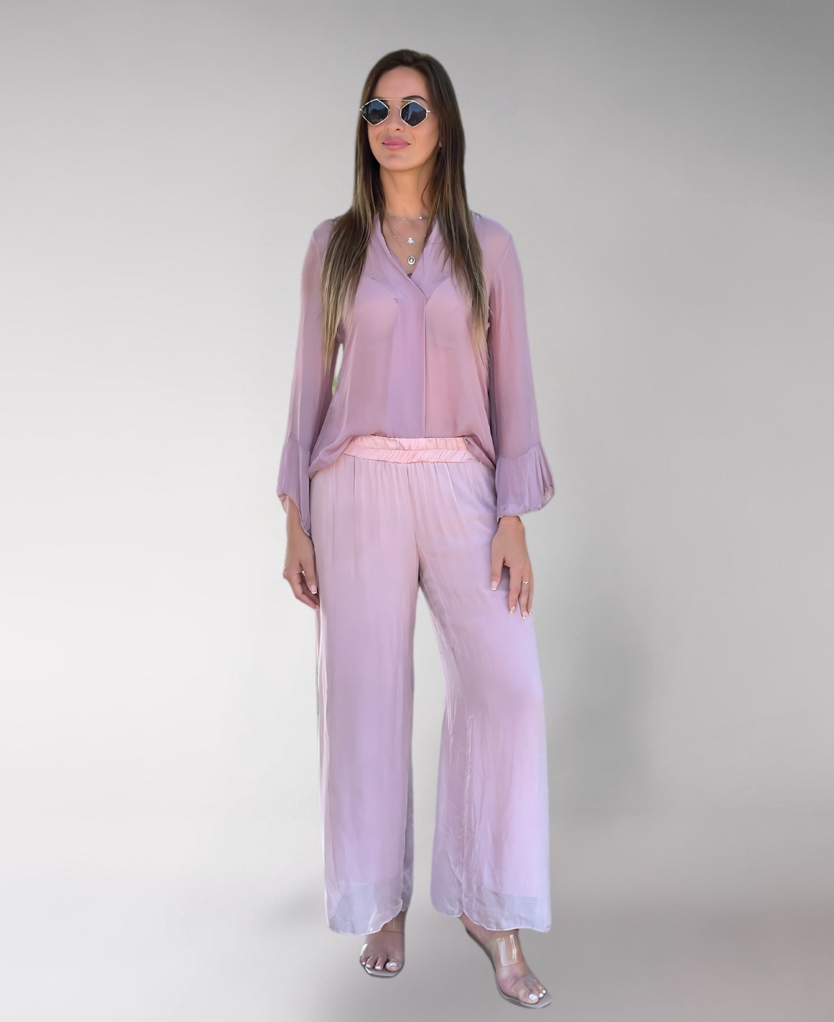 Cora Silk Pants