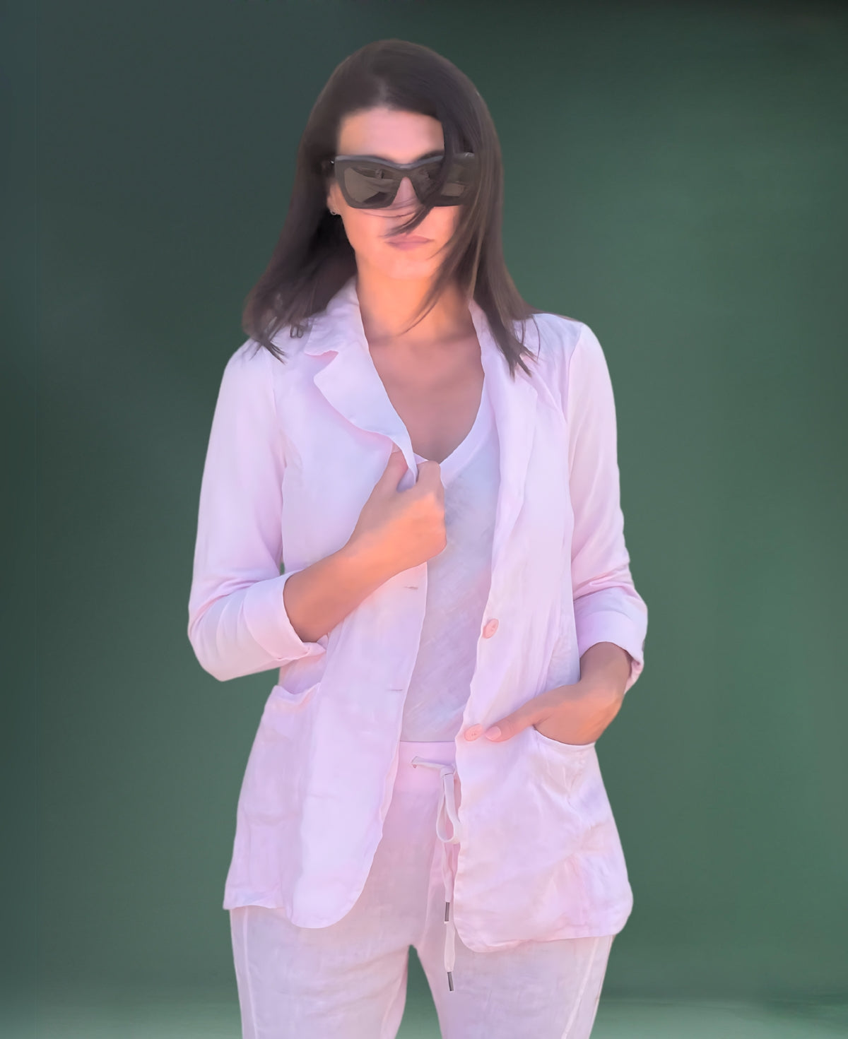 Florence Linen Blazer