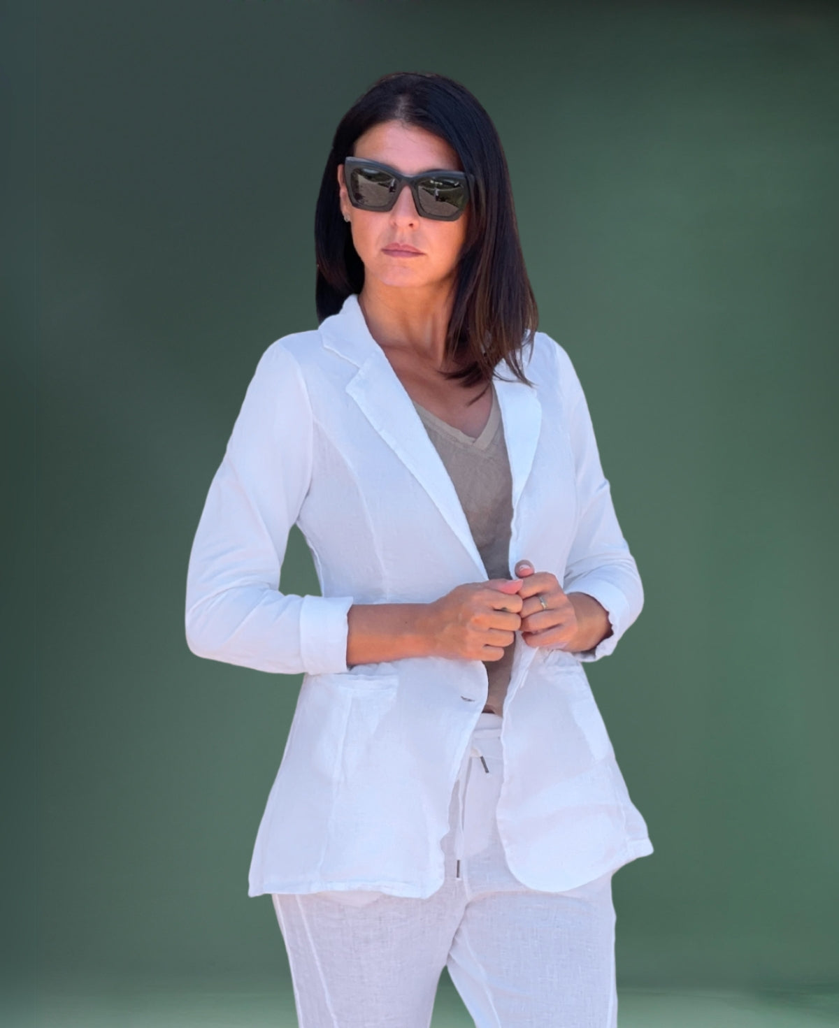 Florence Linen Blazer