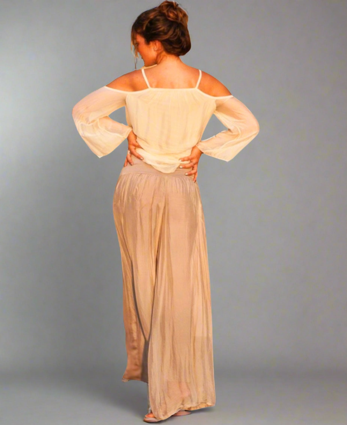 Fleur Silk Pants