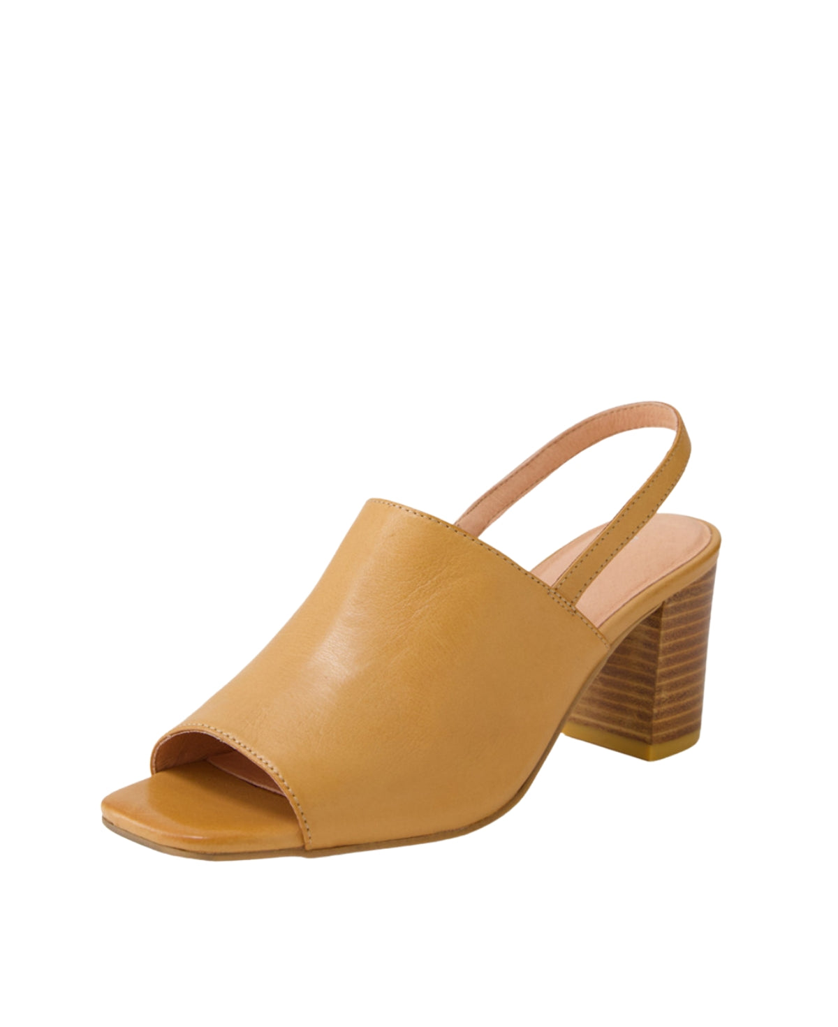 Pyper Dark Tan Leather Sandals