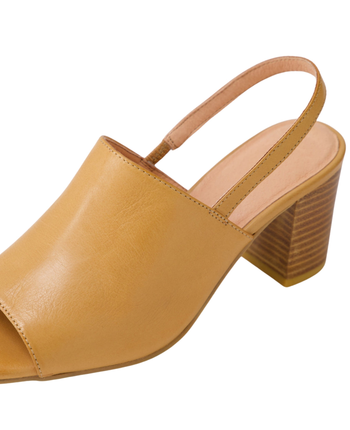 Pyper Dark Tan Leather Sandals