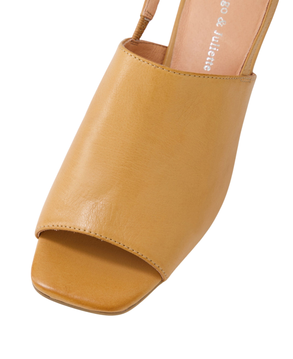 Pyper Dark Tan Leather Sandals