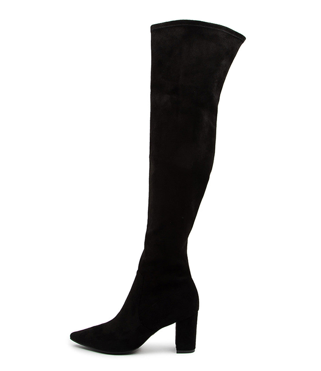 Norang Black Knee Boots