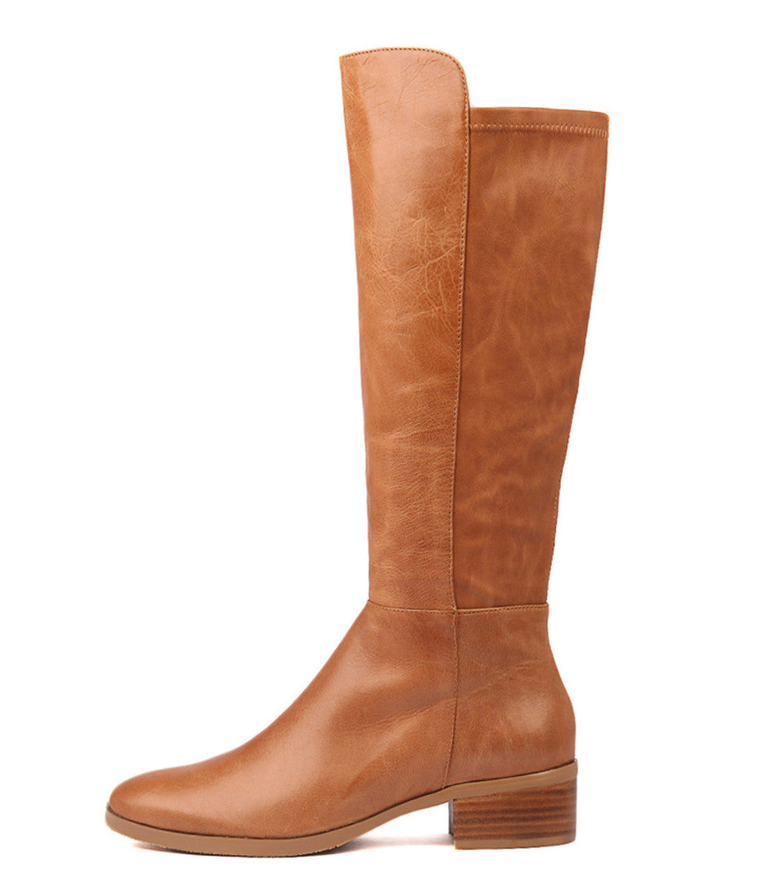 Tetley Tan Leather Boots